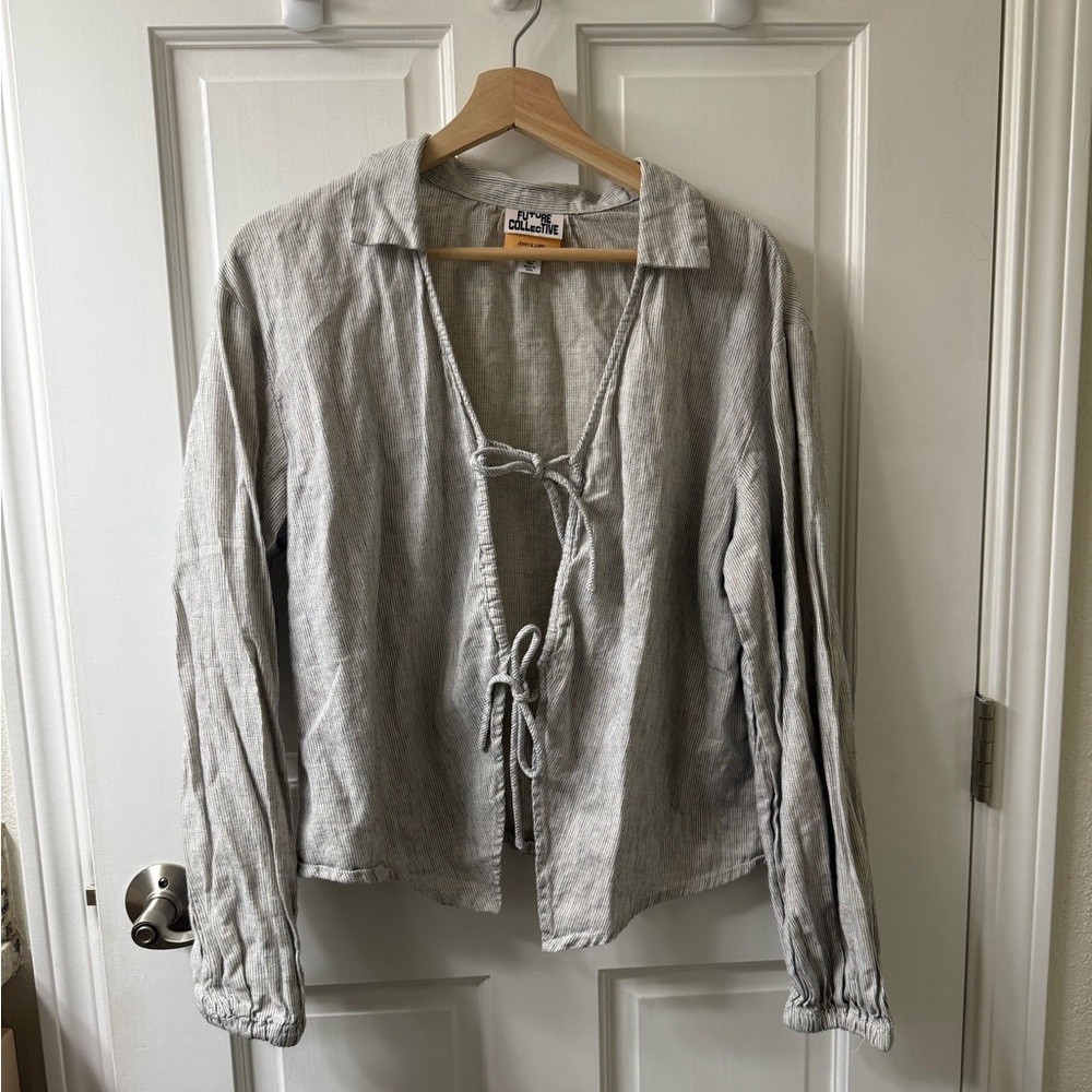 Future Collective Striped Shirt